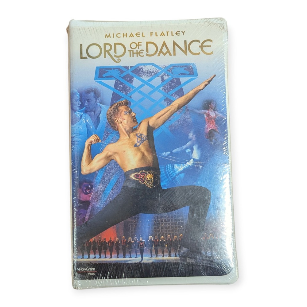 Michael Flatley Lord of the Dance VHS 1997 Celtic Dance PolyGram New Sealed